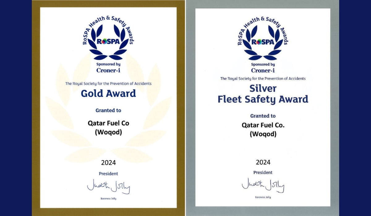 RoSPA health and safety accolade